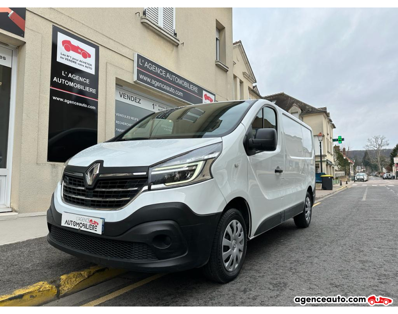 Achat voiture occasion, Auto occasion pas cher | Agence Auto Renault Trafic 2.0 DCI 120cv GRAND CONFORT SUIVI DISPO! Blanc Année 2019 Manuelle Diesel